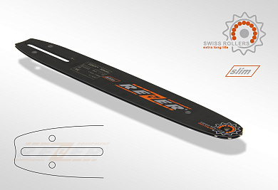 Шина для цепных пил Rezer 303 L 9 A