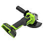 Угловая шлифовальная машина акк. Greenworks AG590, 24V, б/щет, 125 мм, 8500 об/мин, без АКБ и ЗУ