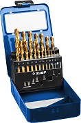Набор сверл по металлу ЗУБР КОБАЛЬТ 19шт(1-10мм)