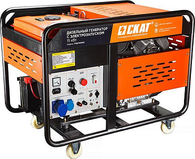 Генератор дизельный СКАТ УГД-15000E PROFF