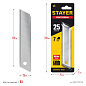 STAYER PROFESSIONAL 25 мм лезвия сегментированные, 5 шт