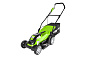Газонокосилка электрическая Greenworks GLM1035, 1000W, 35 см