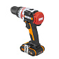 Дрель-шуруповерт ударная аккумуляторная WORX WX354.9, 20В, 60Нм, бесщеточная, без АКБ и ЗУ