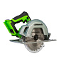 Дисковая пила акк. Greenworks GD24CS, 24V,б/щет,185х20мм, 4500 об/мин, рез 63мм,1х4Ач,ЗУ