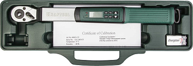 Электронный динамометрический ключ ″DIGITAL″ 3/8″, 10 - 135 Нм, KRAFTOOL 64043-135