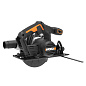 Дисковая пила аккумуляторная WORX WX526, 165мм, 20В, 2 Ач х1, ЗУ 2А, коробка
