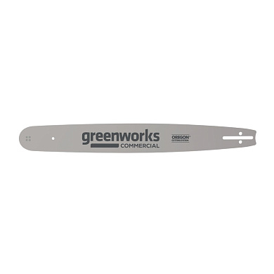 Шина для аккумуляторной цепной пилы Greenworks 82V, 50 см, (20”), (2963107 3/8 1,3 72 зв.)