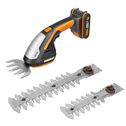 Ножницы для стрижки травы и кустарников WORX WG801E 20В, 2Ач х1 и ЗУ, коробка