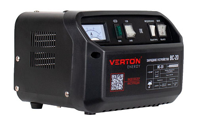 Зарядное устройство VERTON Energy BC-20 (230/50 В/Гц,300Вт,12/24В,20-200 Ач)