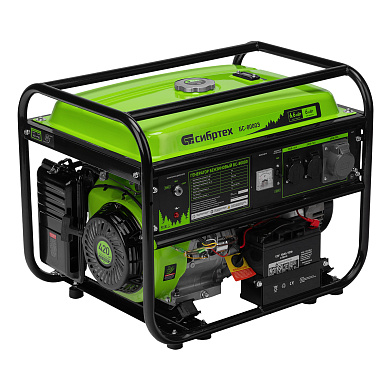 Генератор бензиновый БС-8000Э Сибртех