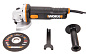 Угловая шлифовальная машина WORX WX711.1, 750Вт, 115мм, кейс