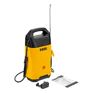 Опрыскиватель аккумуляторный D-8LI, 8 л, 12 В, 2 Ач// Denzel