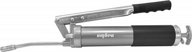 Шприц для консистентной смазки, 2-х плунжерный, 400 мл. Ombra