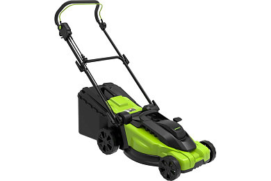Газонокосилка электрическая Greenworks LM2000, 2000 Вт, 43 см (2515707)