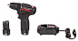 Дрель-шуруповерт аккумуляторная бесщеточная KRESS, KU202.1, 12В, 2Ач x2, ЗУ 1,5А, кейс