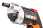Отвертка аккумуляторная WORX WX252 4V XTD + ЗУ+ Набор бит (10шт)