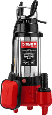 Фекальный насос ЗУБР НПФ-250, 250 Вт
