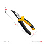 Изогнутые тонкогубцы STAYER Hercules, 160 мм