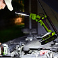 Рабочий LED-фонарь 2-в-1 Greenworks G24UL, 24V, макс. 650 Лм, 2 плафона, магнит, скоба, без АКБ и ЗУ