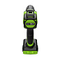 Дрель-шуруповерт акк. Greenworks DD345, 24V, б/щет, 27/45 Нм,13мм,1х2Ач,ЗУ,кор (3708307CUA)