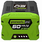 Аккумулятор GreenWorks G60B2, 60V, 2 А.ч