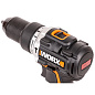Дрель-шуруповерт ударная аккумуляторная WORX WX352.1, 60Нм, 20В, бесщеточная, 4Ач x2, ЗУ 2А, кейс