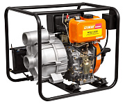 Мотопомпа СКАТ МПД-1200Е PROFF дизельная с электрозапуском