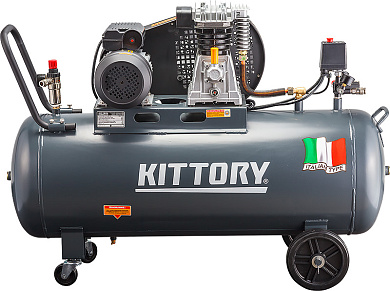 Компрессор масляный ременной Kittory KAC-150/70S