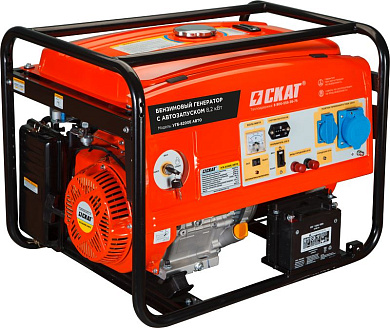Генератор бензиновый СКАТ УГБ-7500Е АВТО