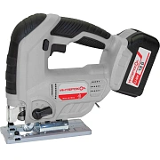 Аккумуляторный лобзик ИНТЕРСКОЛ МПА-65/18Л2, 18 В, 3000 ход/мин, 19 мм, с 2 АКБ 2 Ач и ЗУ, в кейсе