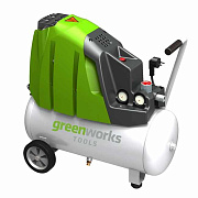 Компрессор масляный Greenworks GAC24L