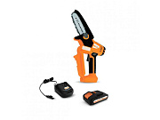 Пила MINI аккумуляторная цепная АККУ Villartec SA20M SET: AS204, AC202