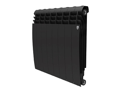 Радиатор биметаллический Royal Thermo BiLiner 500 new/Noir Sable - 8 секц.