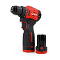 Шуруповерт аккумуляторный бесщеточный KEN BL7316X-20C 16В 60 Нм 2х2Ач, ЗУ, сумка