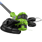 Триммер аккумуляторный Greenworks GD24LT331, 24V, 33 см, бесщеточный, с 1хАКБ 4Ач и ЗУ (2113407UB)