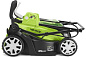 Газонокосилка аккумуляторная Greenworks G40LM35K4, 40V, 35 см, c 1хАКБ 4 А.ч и ЗУ