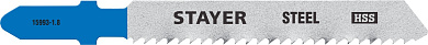 Полотна по металлу STAYER (2 шт; 50х1.8 мм; HSS; Т-хвост.; Т118В) для электролобзика 