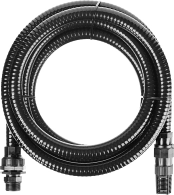 Шланг всасывающий, с фильтром и обратным клапаном, 1″, 4м ЗУБР 