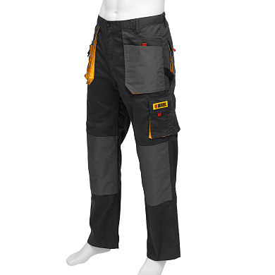 Брюки профессиональные рабочие, 65% полиэстер 35% хлопок, XXL// Denzel