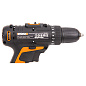 Дрель-шуруповерт аккумуляторная WORX WX101.2, 20В, 2.0Ач x1, ЗУ 2А, кейс