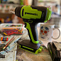 Строительный фен акк. Greenworks G24HG, 24V, 550°С, 200 л/мин,1х4Ач,ЗУ