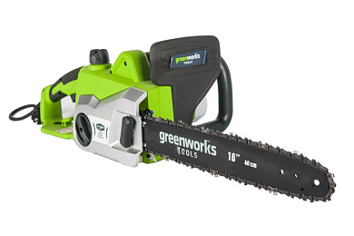Цепная пила электрическая Greenworks GCS1840, 1800 Вт, 40 см (20027)