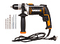 Дрель ударная WORX WX328, 800Вт, кейс