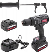 Дрель-шуруповерт ударная аккумуляторная бесщёточная 1/2"DR, 21В, 160 Нм Thorvik