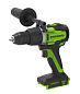 Дрель-шуруповерт ударная Greenworks GD24DD140, 24V,б/щет,0-550/0-2100 об/мин,70/140Нм,без АКБ и ЗУ