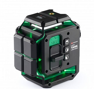 Профессиональный лазерный уровень ADA LaserTANK 4-360 GREEN Ultimate Edition