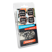 Цепь PATRIOT 21BP-64E, 0,325 1,5 64 звеньев (блистер)