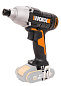 Винтоверт ударный аккумуляторный WORX WX291.9, 20В, без АКБ и ЗУ