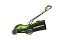 Газонокосилка аккумуляторная Greenworks GD40LM361, 40V, 36 см, бесщеточная, без АКБ и ЗУ (2520807)