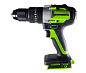 Дрель-шуруповерт ударная Greenworks GD24DD60, 24V,б/щет,0-450/0-1700 об/мин,30/60Нм, без АКБ и ЗУ